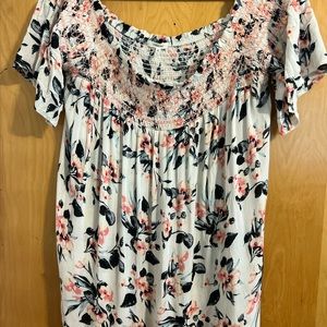 Maurices Off The Shoulder Gauze Top